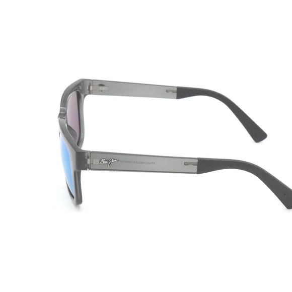 Maui Jim Manchester United Mongoose Shiny Translucent Grey Frame / Maui Green - Picture 3 of 8